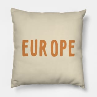 Europe Pillow