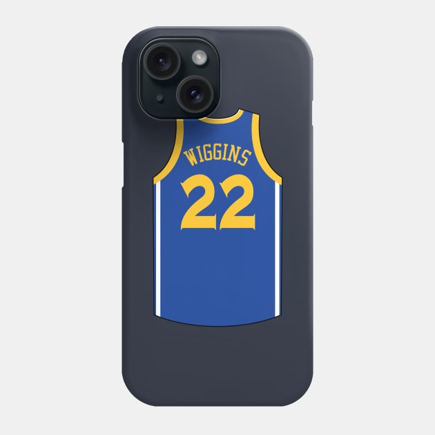 Andrew Wiggins Golden State Jersey Qiangy Phone Case by qiangdade