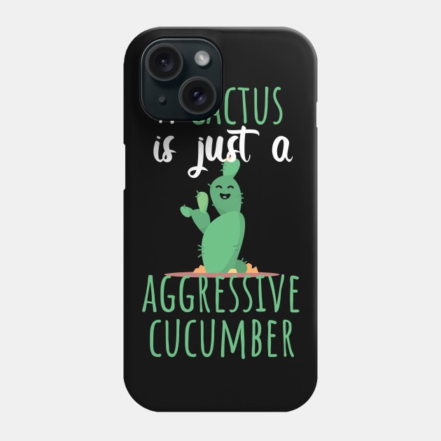 Cactus Phone Case by maxcode