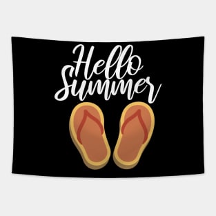 Vacaton hello summer Tapestry