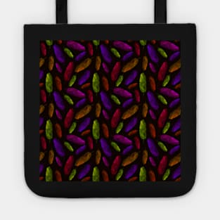 Watercolor pattern with feathers Tote