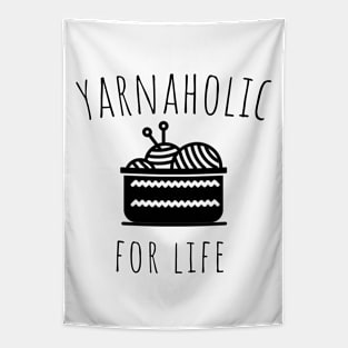 yarnaholic for life Tapestry