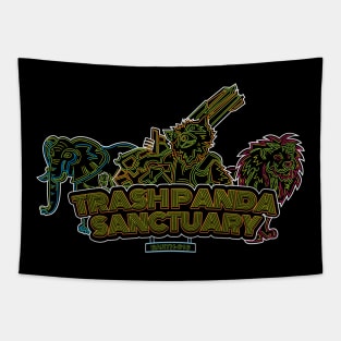 Earth 616 Trash Panda Sanctuary Tapestry