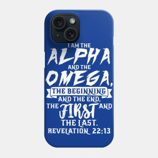 Revelation 22:13 Phone Case