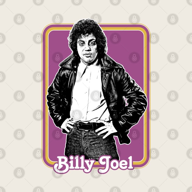 Billy Joel / Retro Style Fan Design by DankFutura