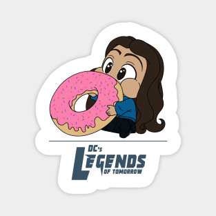 Tiny Zari Munching on Donut Magnet