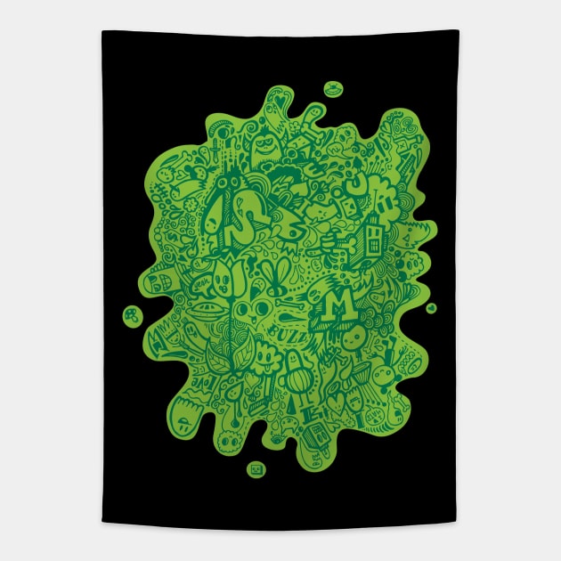 Slime Time Tapestry by wotto