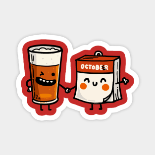 Octobeer lovers Magnet