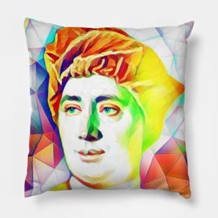 David Hume Colourful Portrait | David Hume Artwork 10 Pillow