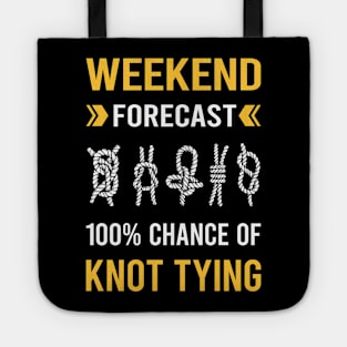 Weekend Forecast Knot Tying Tote