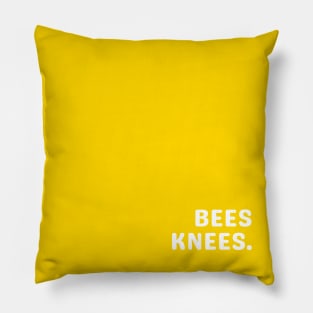 Yellow Bees Knees Pillow