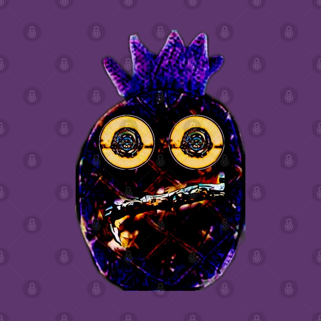 Ring-eyed pineapple dark purple by FlossOrFi