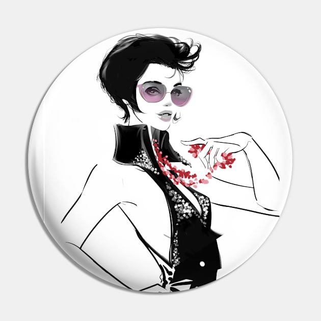 She Elvis Pin by Delara