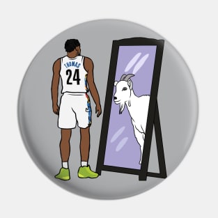 Cam Thomas Mirror GOAT Pin