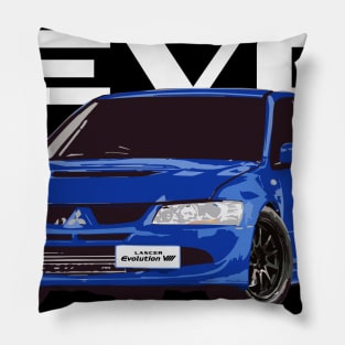 Evo 8 Blue By You Pillow