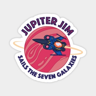 Jupiter Jim Sail The Seven Galaxies Magnet