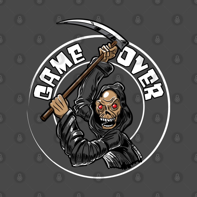 Grim Reaper Game Over by eShirtLabs