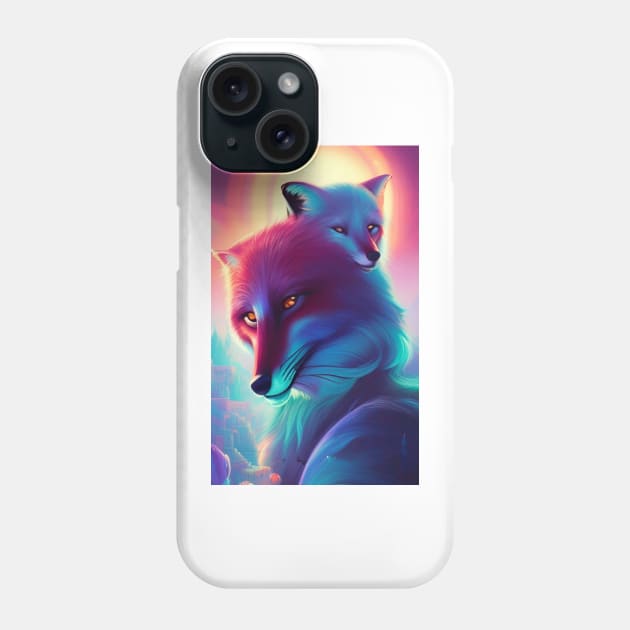 Foxes II Phone Case by ShopSunday