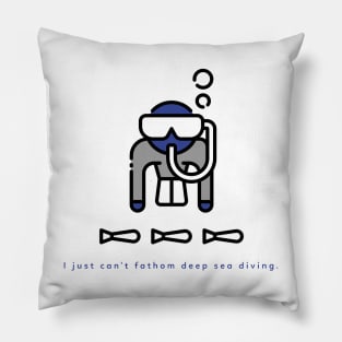 Deep Sea Diving Pillow