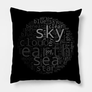 Sky Earth Sea (5) Pillow