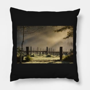 Sunrise in the Vines - Adelaide Hills Wine Region - Fleurieu Peninsula - South Australia Pillow