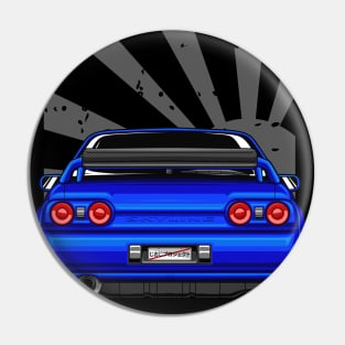 Monster Skyline GT-R R32 (Bayside Blue) Pin