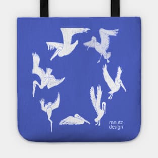 Pelican white Tote