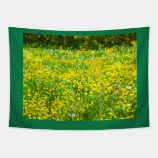 Buttercup Bokeh Tapestry