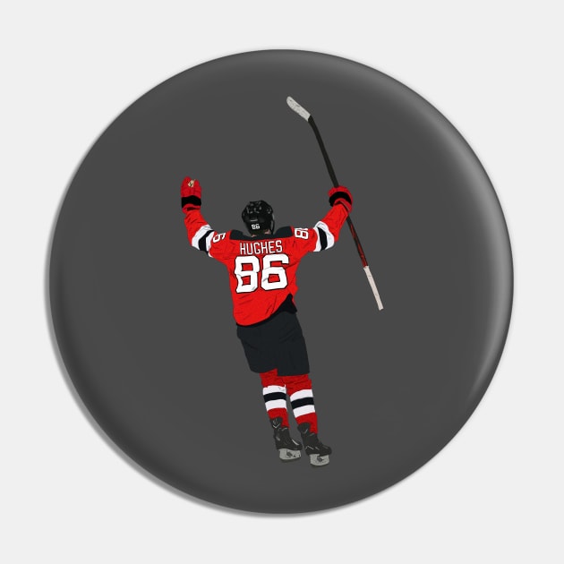 Jack Hughes Pin by Ferrajito