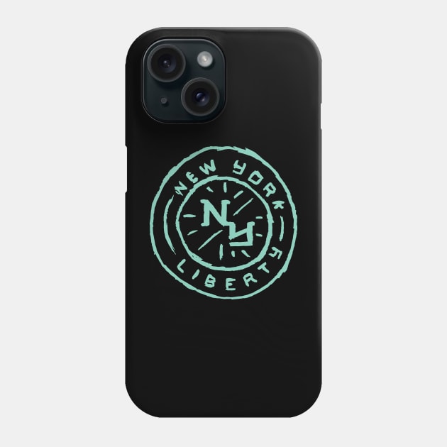 New York libeeerty 08 Phone Case by Very Simple Graph