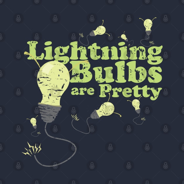 Lightning Bulbs are Pretty by Sandi Van Winkle_Illustration