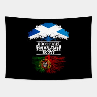 Scottish Grown With Portuguese Roots - Gift for Portuguese With Roots From Portugal Tapestry