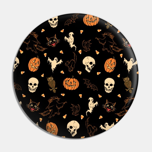 Hallowed Pattern Pin by vilecult