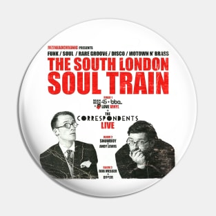 POSTER TOUR - SOUL TRAIN THE SOUTH LONDON 10 Pin