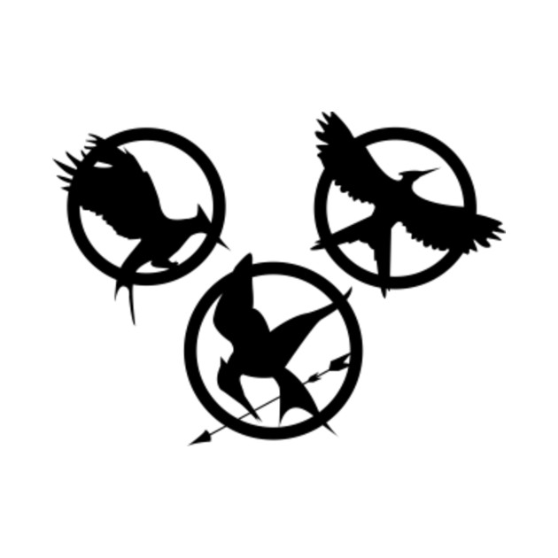 The hunger games stickers