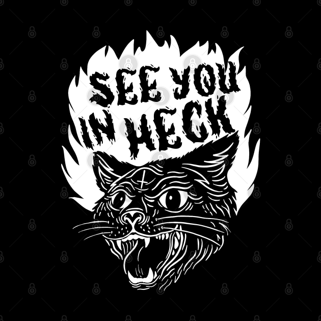 See You In Heck Cat by maddude