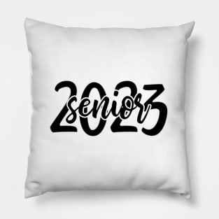 Seniors 2023 Cursive Pillow