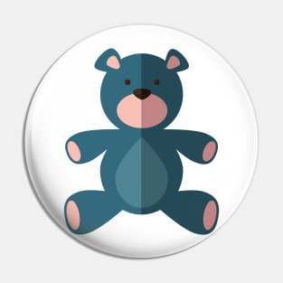 Cute and Funny Teddy Bear Lover Pin