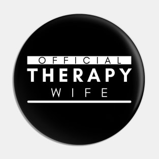 Official Therapy Wife Pin