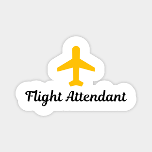 Flight Attendant Magnet