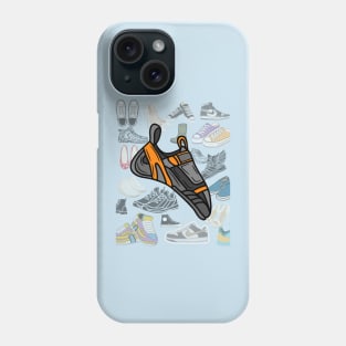 Climbing shoe Phone Case