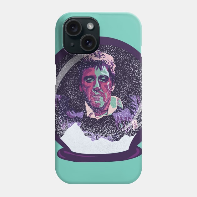 Scarface Snow Globe Phone Case by nicholashugginsdesign