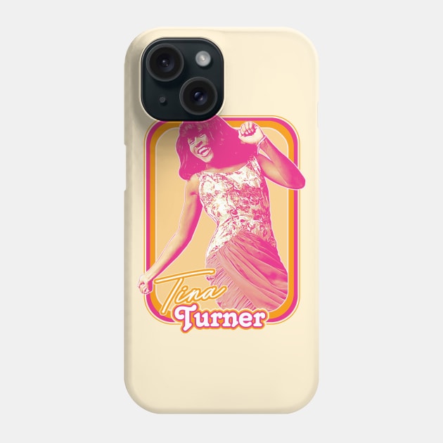 Tina Turner ///// 60s Style Retro Fan Art Design Phone Case by DankFutura