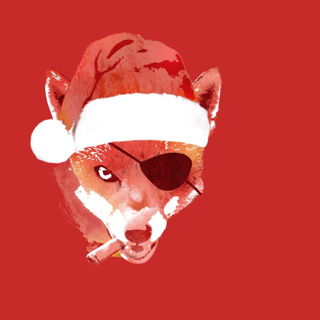 Bad Santa Fox by astronaut