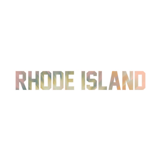 Rhode Island Tie dye Pastel by maccm
