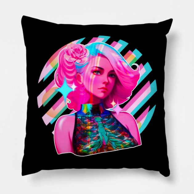 La Nervadura Pillow by Meowlentine