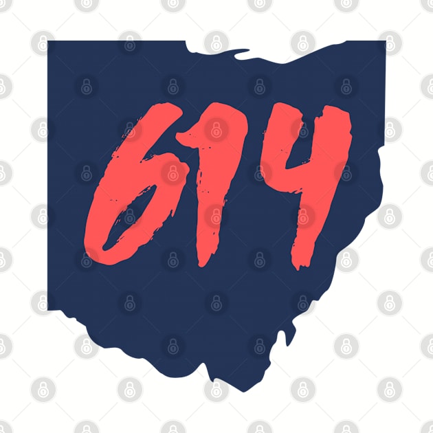 Columbus Ohio 614 Area Code by crackstudiodsgn