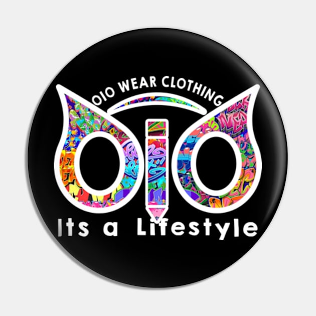 OiO Hood Graffiti Pin by chancgrantc@gmail.com