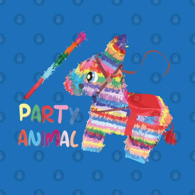 Mexican donkey colorful piñata i’d hit that cute funny design fiesta cinco de mayo by T-Mex