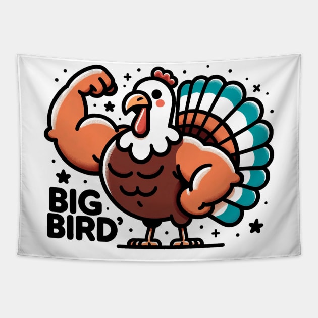 Big bird Tapestry by MZeeDesigns